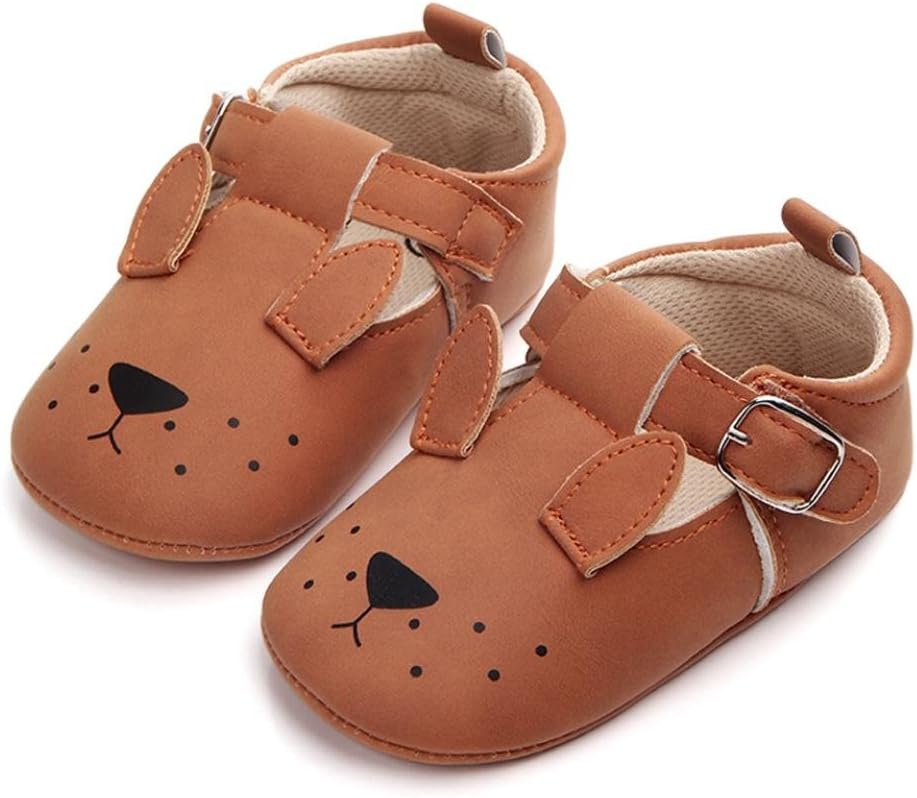 Wanshop® Newborn Baby Soft Leather Anti-Slip Shoes - Pram Shoes - Toddler Shoes Sneaker
