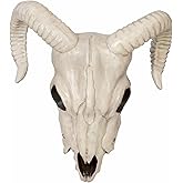 Seasons Ram Skull Halloween Decoration for Crazy Bonez Animal Skeleton Line