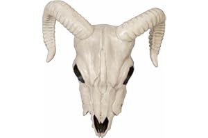 Seasons Ram Skull Halloween Decoration for Crazy Bonez Animal Skeleton Line