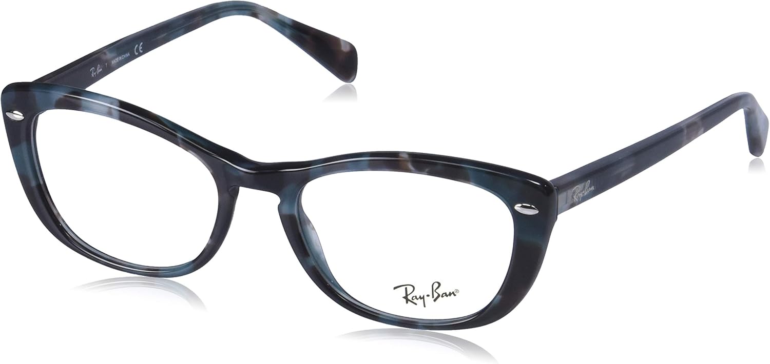 RayBan Women's RX5366 Reading Glasses, Blue, 54 Amazon.co.uk Clothing