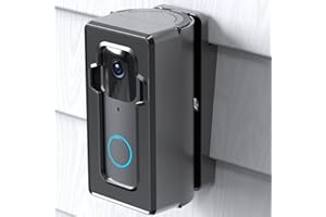 AISVAN Vinyl Siding Mount Compatible with Blink Doorbell , Ajustable Angle 30-140 Degree (4" Standard Vinyl Siding Only) Bracket, Accessories for Blink Doorbell Security System