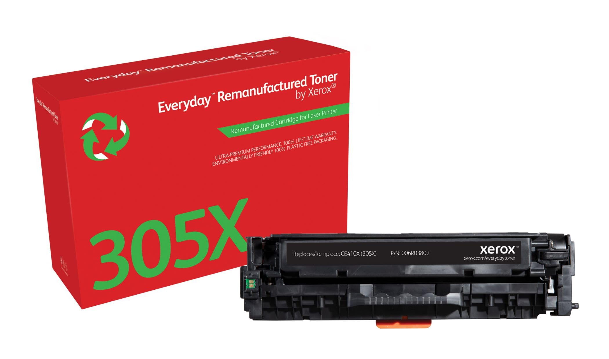 Xerox Everyday Compatible HP 305X CE410X Black Toner, High Capacity, Remanufactured