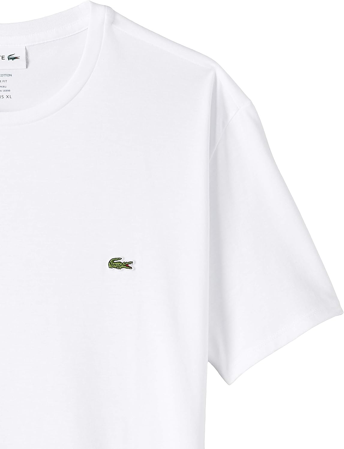 Lacoste Men's Short Sleeve Crew Neck Pima Cotton Jersey T-Shirt | 