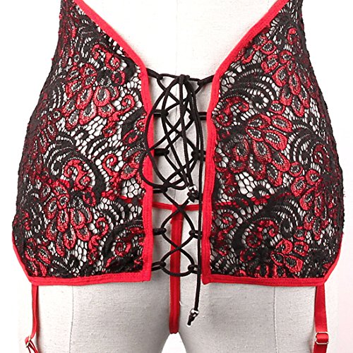 Women's Silk Stockings Lace Socks Hot Bodysuit Lingerie Underwear Sleepwear - Thumbnail 5