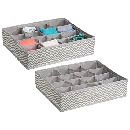 Home Kitchen Set Of 4 Basics Grey Dresser Drawer Storage