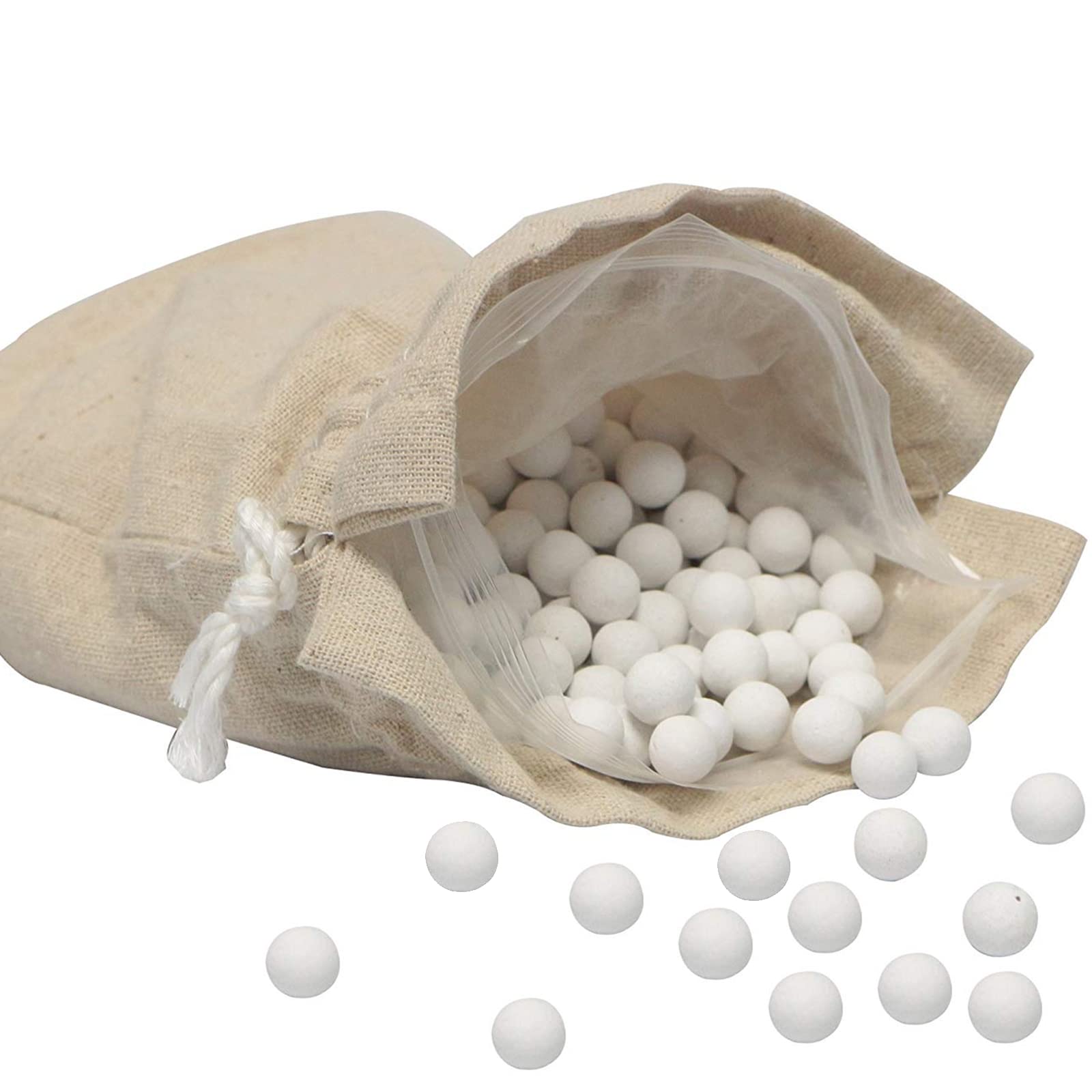 webake Ceramic Baking Beans Pie Weights 720g with Drawstring Bag for Pastry Tart Quiche Tin