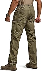 CQR Men's Military Cargo Pants, Water Resistant
