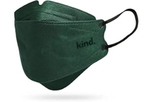 Kind 3D Willow Face Mask – 4-Layer Disposable, Lightweight & Comfortable Fit, Adult Small Size, Individually Wrapped, Reseala
