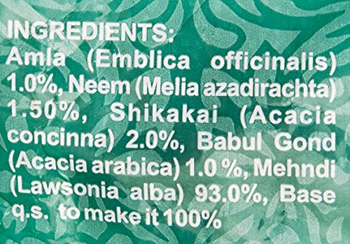 Shahnaz Husain Professional Power Henna | Precious herb Mix | Henna Powder | Amla | Neem | Shikakai | Babul Gond | Mehndi | 100g x 3 4 Shahnaz Husain Professional Power Henna | Precious herb Mix | Henna Powder | Amla | Neem | Shikakai | Babul Gond | Mehndi | 100g x 3 - Image 4