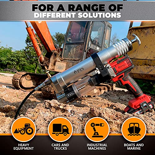 PTS Grease Gun Attachment for Cordless Drill Transform an Impact Driver