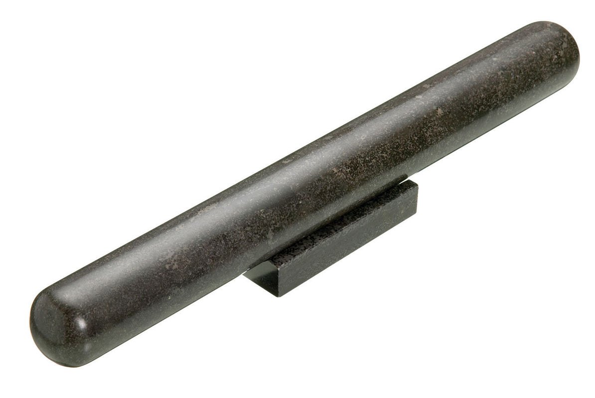MasterClass Black Marble Rolling Pin and Stand Set