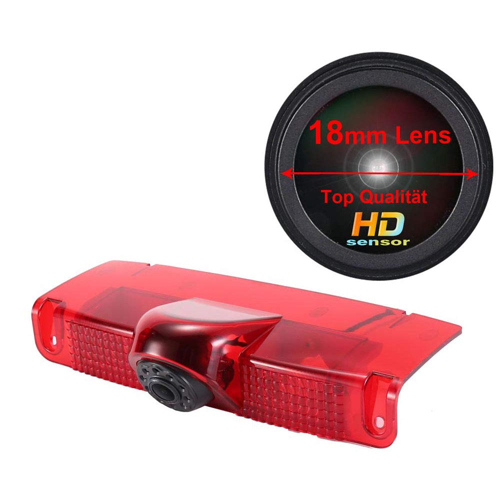 Photo 1 of Navinio Super HD 1280 * 720 Pixels Car Third Roof Top Mount Brake Lamp Camera Brake Light Rear View Backup Camera for Chevrolet Express GMC Savana Vans Exporer Vans Cargo Reverse Parking Camera
