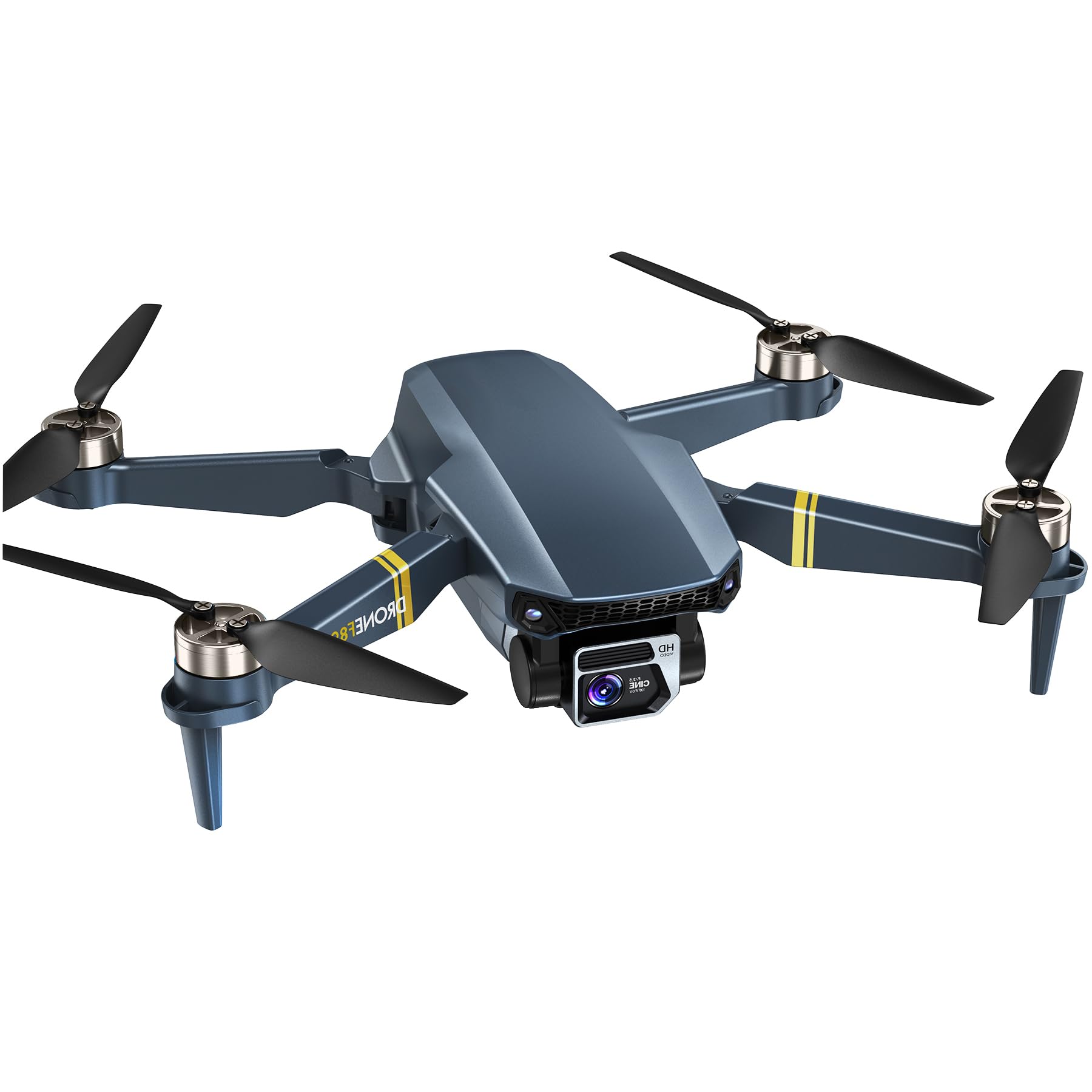 Photo 1 of 2650 ft Long Range Super Endurance Foldable Drone with Camera for Beginners–60+ min Flight Time, WiFi FPV Quadcopter with 4K HD Camera, Brushless Motor, Auto Hover, Follow Me (3 Batteries)