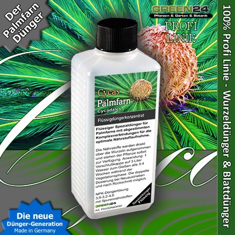 Cycas - Sago Palm Liquid Fertilizer HighTech NPK, Root, Soil, Foliar, Fertiliser - Professional Food