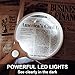Fancii 5.5 inch Extra Large LED Handheld Magnifying Glass with Light - 2X 4X 10X Lens - Best Jumbo Size Illuminated Reading Magnifier for Books, Newspapers, Maps, Coins, Jewelry, Hobbies & Crafts