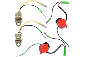 Anzac GX160 GX390 On Off Switch Engine Stop Switch with Low Oil Alert Sensor for Honda GX160 GX390 GX200 GX240 GX270 GX120 GX340 On Off Swich Kill Switch 5.5HP 6.5HP 8HP 9HP 11HP 13HP Engine Motor