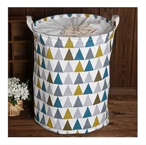 Addjs Cesto Ropa Sucia, 30x40 cm, Cubo de lavandería Plegable para el