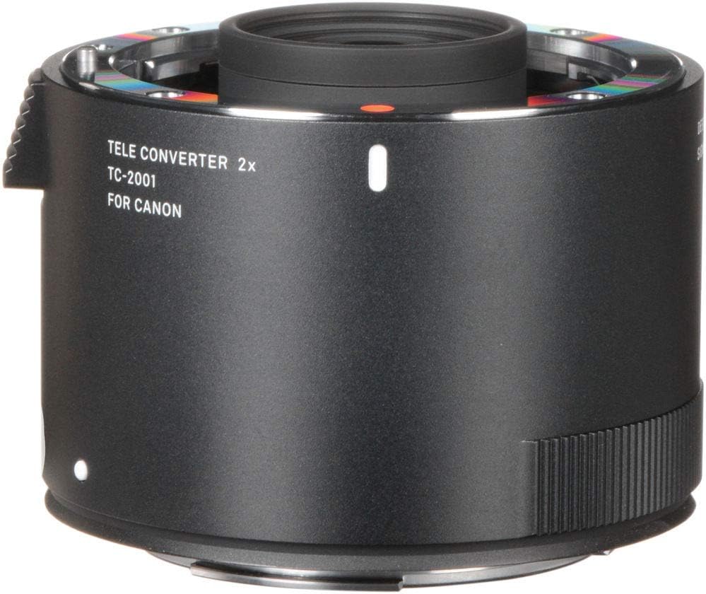 Sigma 2x TC-2001 Teleconverter: CANON, Black - Image 3