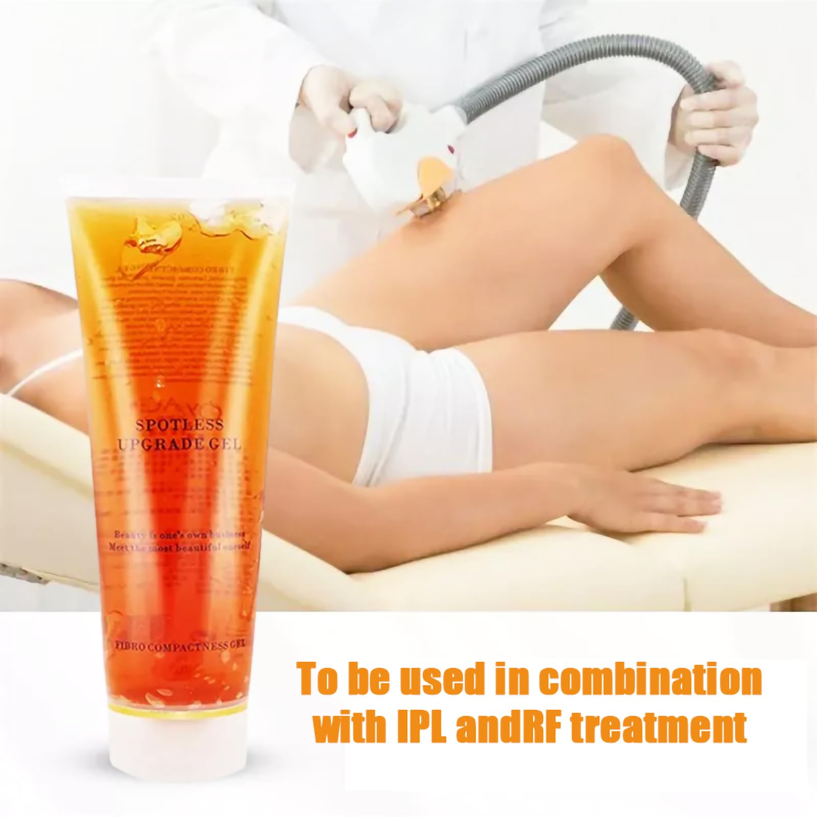 YMEYFAN 3 Pack Conductive Gel for Body Sculpting, Slimming Lifting Firming Hydrating Primer, Hot Gel Preparation for Microcurrent RF Machine