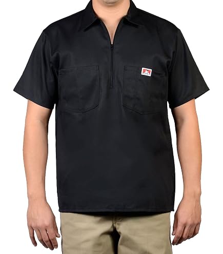 Amazon.com: Ben Davis Adult's Striped SS Work Shirts (Large
