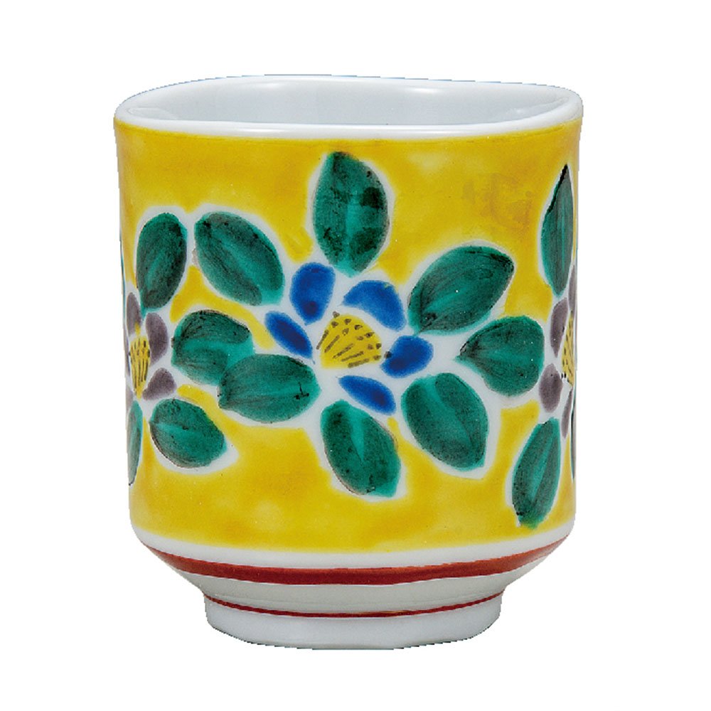 Japanese traditional tea cup YUNOMI KUTANIYAKI made in Japan Teapots