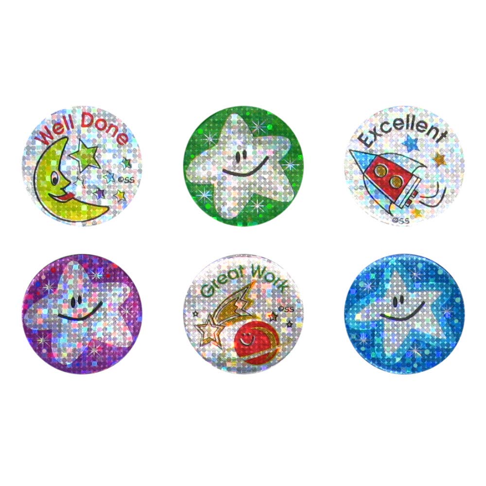 SuperStickers Sticker Solutions 25 mm Sparkling Praise Sticker Bumper Pack