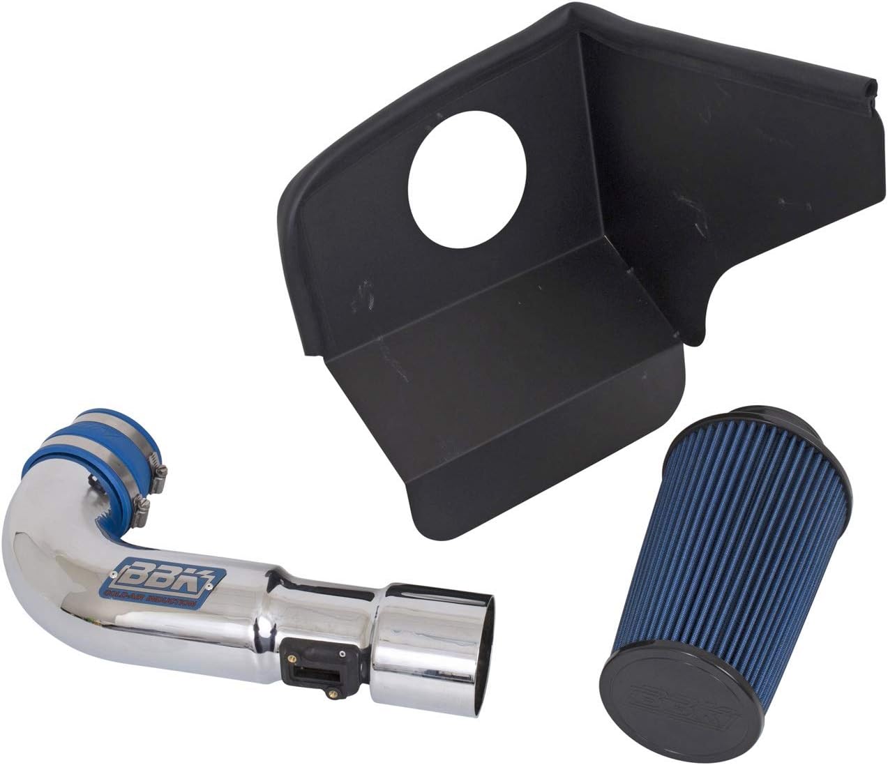 BBK 1835 Cold Air Intake System - Power Plus Series Performance Kit Gen5 Chevy Camaro V6 - Chrome Finish