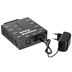 8-Way Isolated DMX512 Splitter Amplifier
