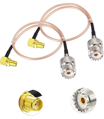 Rf Watt Meter Digital MPD Digital RF Coaxial Cable - SMA Male To PL259 UHF 10FT RG58 Made In USA USA Made Coaxial - Foto 14