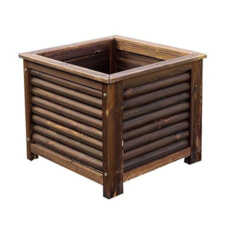 Soportes para plantas Soporte de Flores Caja de Flores de Madera ...
