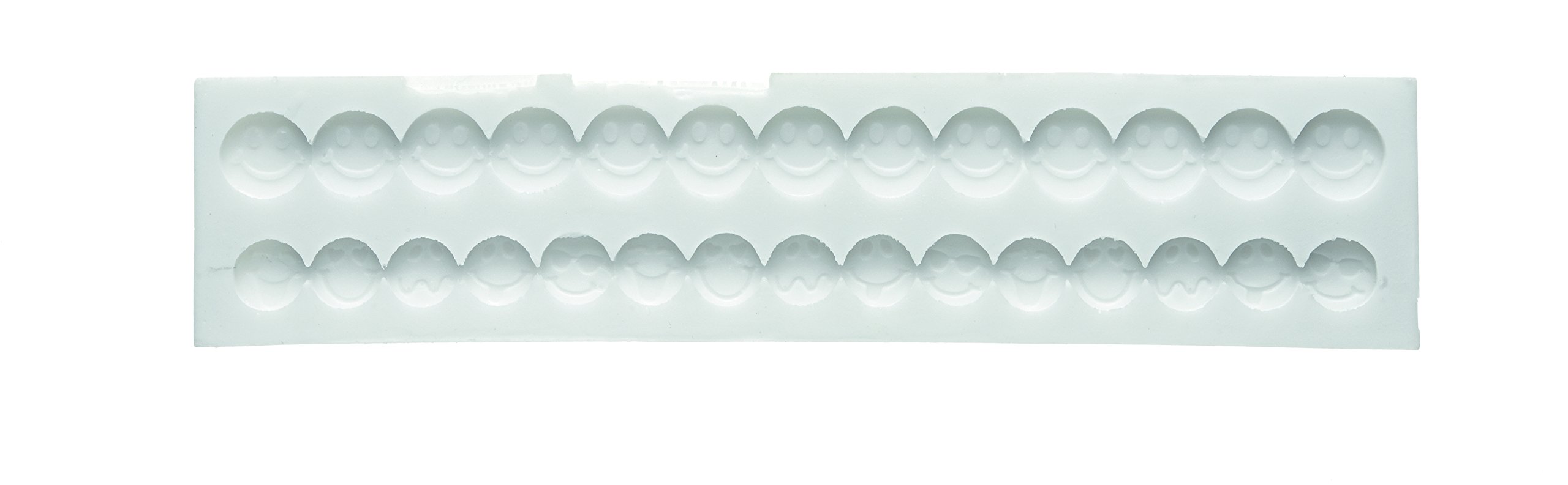 silikomart Silicone Mould Sugarflex Smiles, White