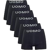 Channo Mens Seamless Underwear: Cool Microfiber Boxer briefs - Comfort Soft Stretch Fabric Pack, Support Tagless