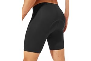 qualidyne Men's Cycling Underwear 4D Padded Bike Shorts MTB Liner Bicycle Undershorts Biking Underpants Breathable