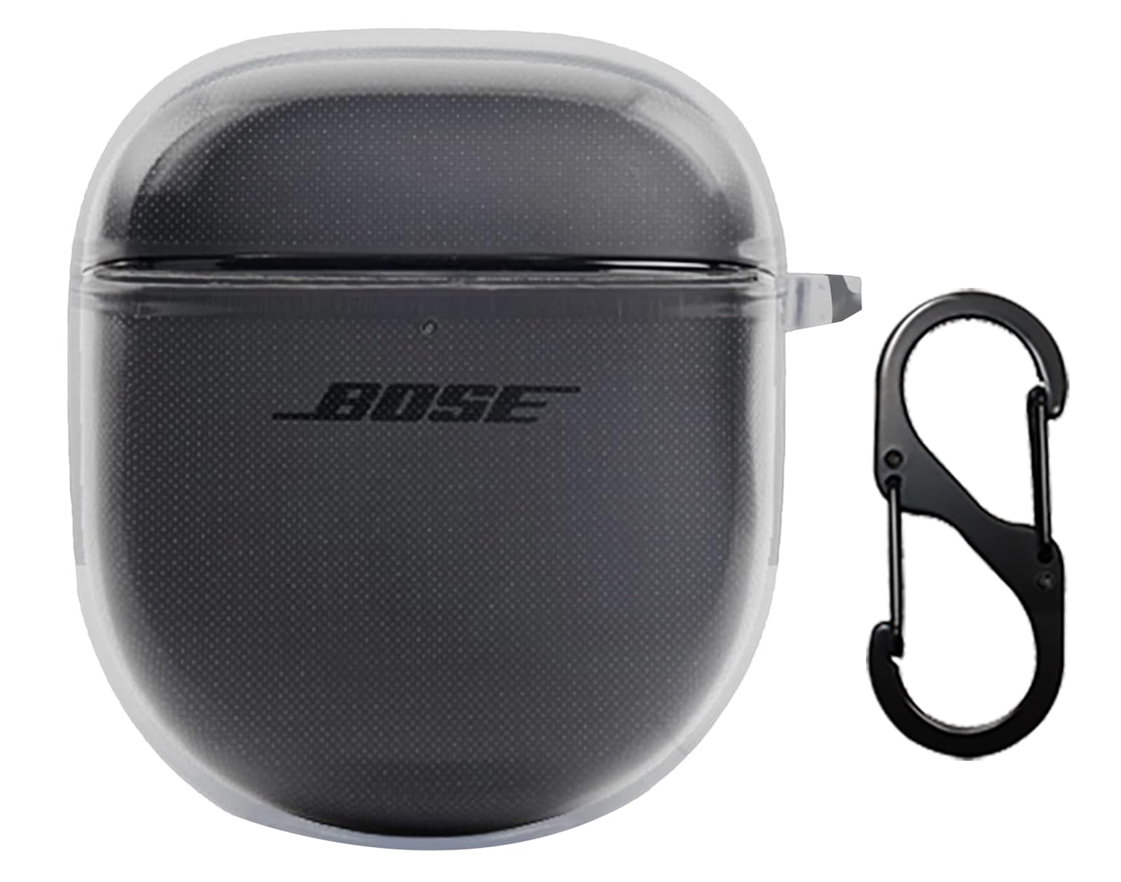 GIOPUEY Clear Case Compatible with Bose QuietComfort Earbuds II/Ultra 2023, Ultra-thin soft Cover, Slim-Fit,Anti-Fall,Not Easy to Dirty - Clear