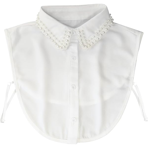 thumbnail image 2 of WENLOOY Fake Collar Detachable Blouse Dickey Collar Half Shirts Faux... 2 of 9