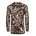 Insect Repelling Camouflage Hunting Shirt by Insect Xtreme | Repels Mosquitoes, Ticks, Ants, Flies, Chiggers, & Midges | Quick Drying For Hot Weather | Wash Durable for 25 Washes