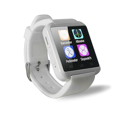 Yuntab Bluetooth Smart Watch Wristwatch U8, Fit for iOS Apple ...