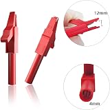 Cleqee Multimeter Test Leads Kit 4mm Banana Probes 1m with Replacable Tips view 5