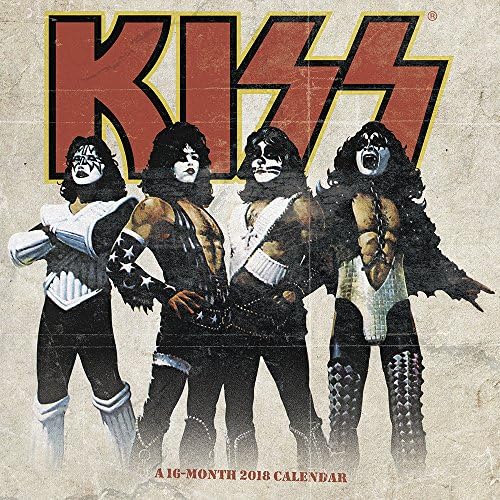 2018 KISS Wall Calendar (Day Dream)