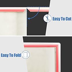 Clear Rubber Edge Trim, Self-Adhesive Clear Rubber
