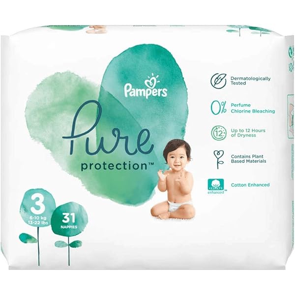 pampers pure size 6