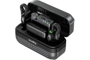 SmallRig Wireless Mic S70 (2 TX + 2 RX + Charging Case), Compact Wireless Microphone for iPhone/for Android/Camera/Action Cam