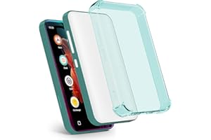 Aippdo Case for innioasis G1 G3 Mp3 Player,TPU Clear Cover for Mp3 Player Anti-Scratch Shock Absorption 4.0 inch Case Crystal Clear.