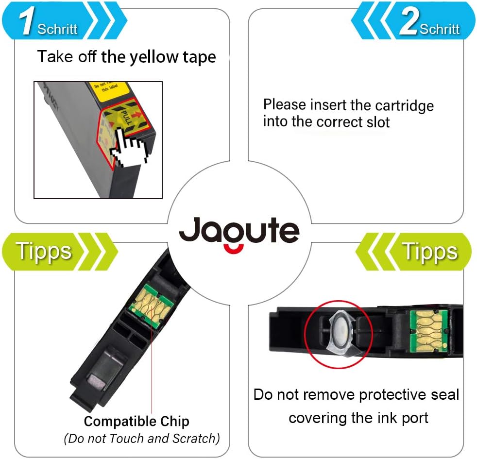 2500XL Ink Cartridges Combo Pack Compatible for Canon PGI-2500XL 2500 XL for Canon Maxify MB5450 MB5155 MB5455 MB5050 MB5350 iB4100 iB4150 MB5150 MB5000 MB5100 iB4050 iB4000 (5 Pack - Image 5