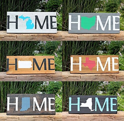 Home state sign