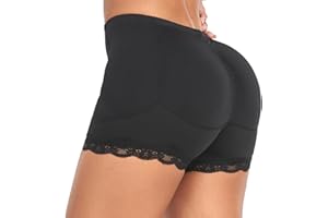 Vevarble Women's Seamless Padded Shaping Shorts Butt & Hip Enhancer Underwear Comfortable Shapewear for Under Dresses