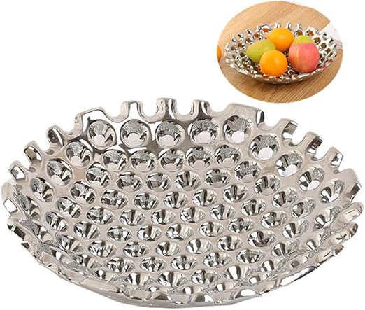 Amazon Com Weidilidu Large Ceramic Fruit Bowl Candy Dish