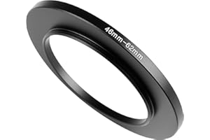 JOYTOLIN 46-62mm Metal Step-Up/Down Ring Adapter Compatible with Mirrorless Cameras DSLR Lens, UV CPL ND Filter Thread Conver