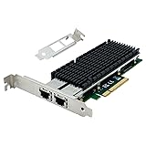 SODOLA 10Gb Dual RJ45 Port Network Card with X540