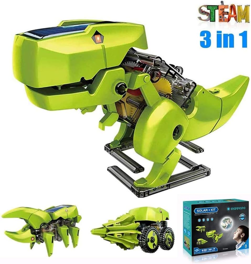 solar robot dinosaur